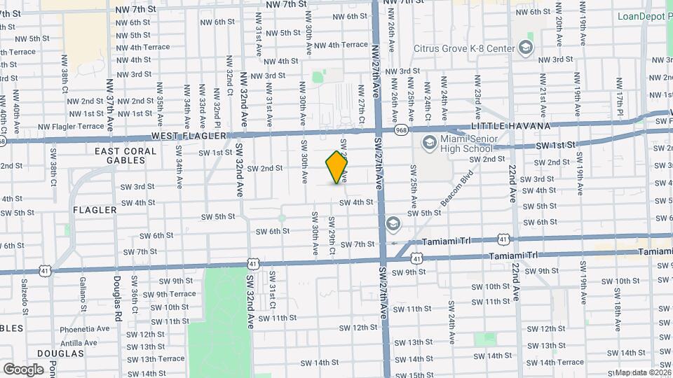 2920 SW 3rd St Map and Location Details