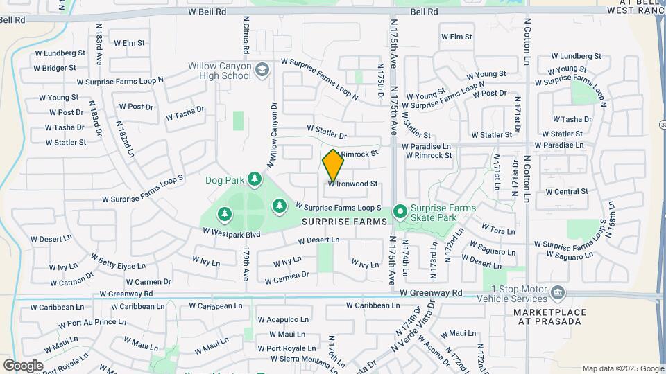 17651 W Ironwood St Map and Location Details