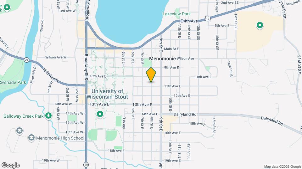 1021 8th St E Rentals in Menomonie, WI