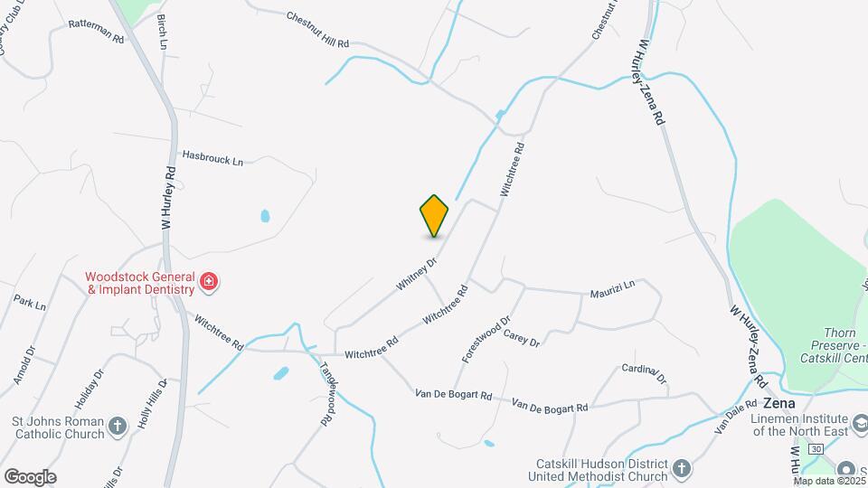 22 Whitney Dr Map and Location Details