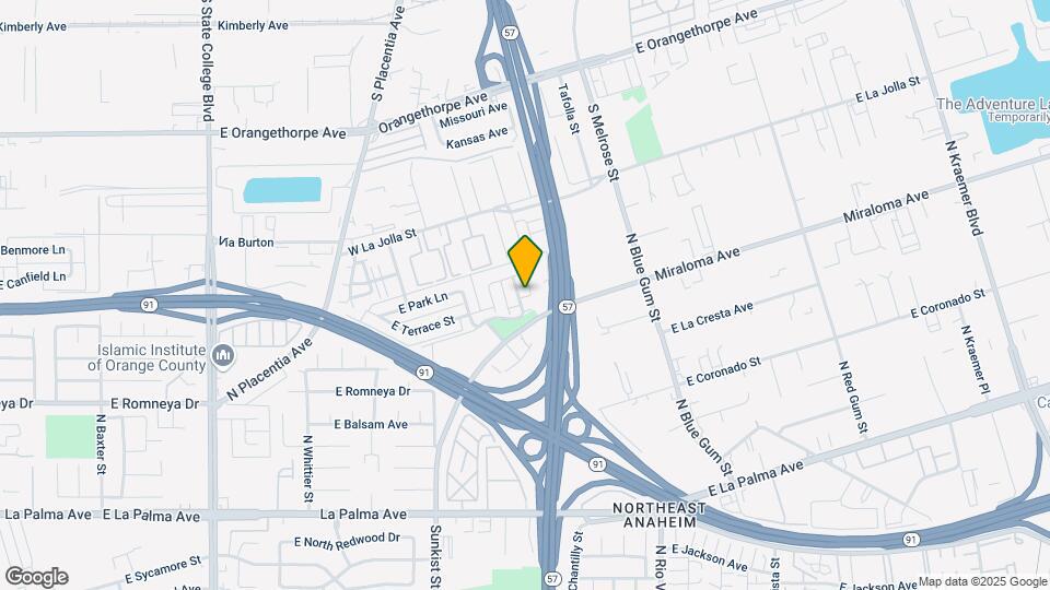 1318 N Fashion Ln Map and Location Details