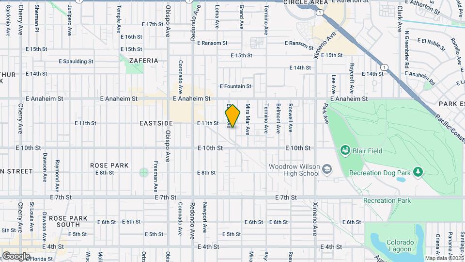 1067 Grand Ave Mapa y Detalles de la Ubicación