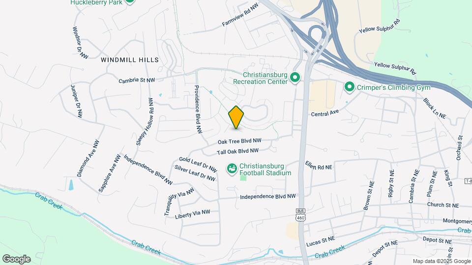 345 Willow Oak Dr NW Map and Location Details