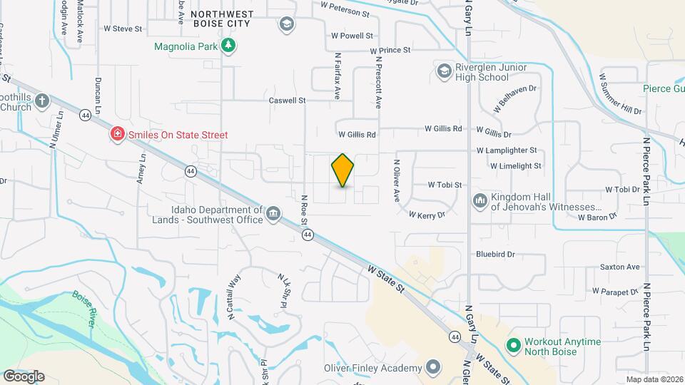 6049 N Masago Ave Map and Location Details