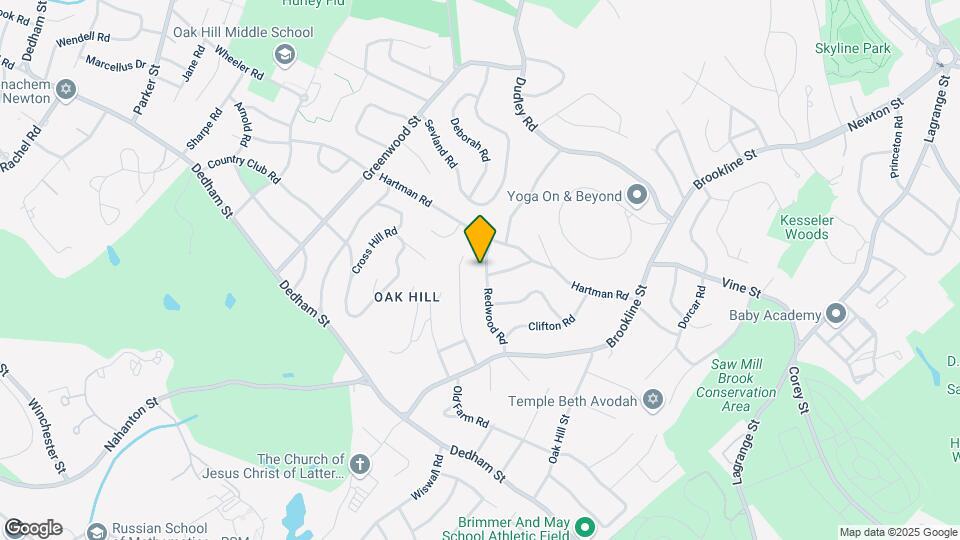 25 Redwood Rd, Unit #G Map and Location Details