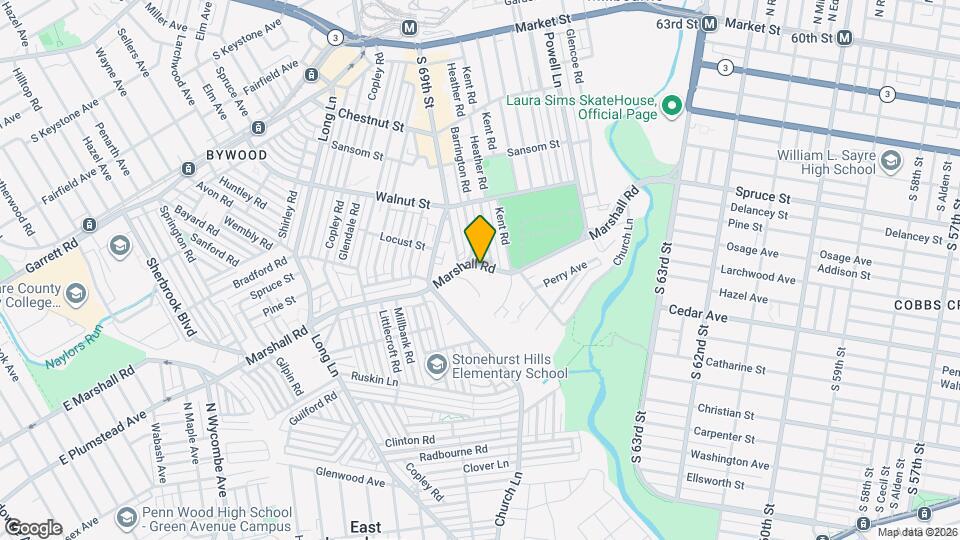 6840 Marshall Rd Map and Location Details