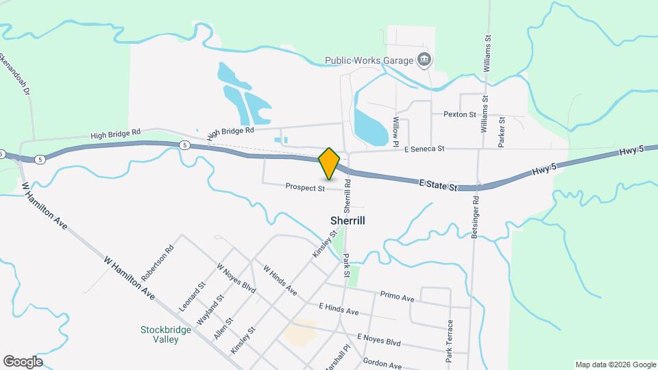 124 Prospect St Map and Location Details