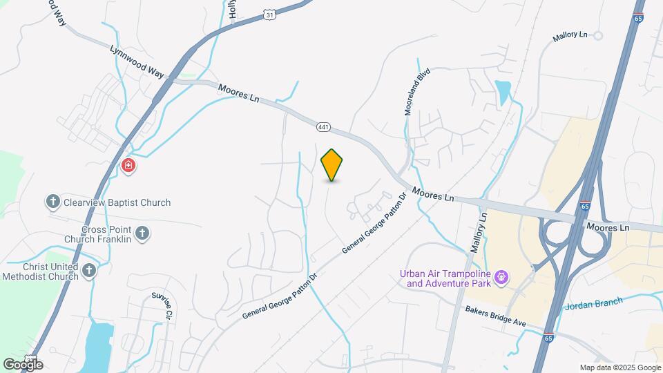 1122 Brentwood Pointe Map and Location Details