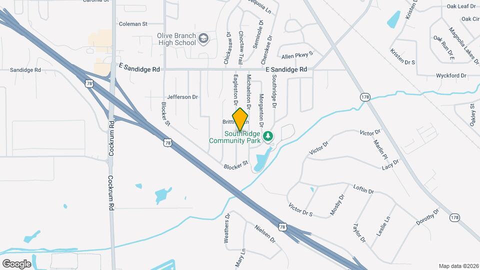 5718 Eagleston Dr Map and Location Details