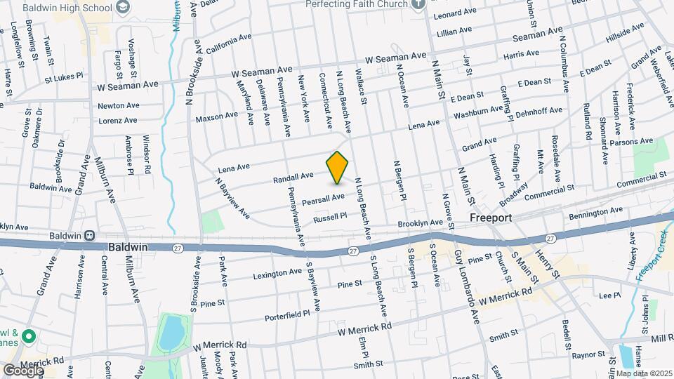 22 Pearsall Ave Mapa y Detalles de la Ubicación