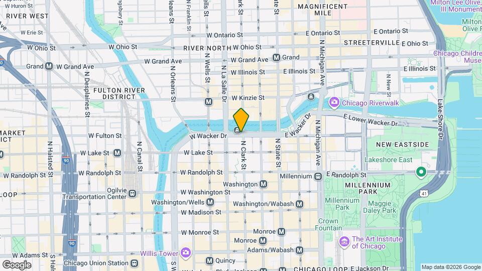101 W Wacker Dr Map and Location Details