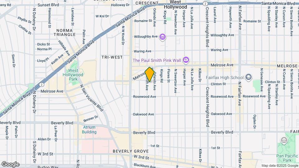 550 Croft Ave Map and Location Details