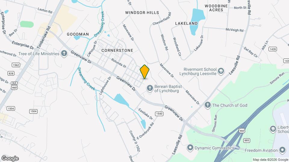 320 Meridian St Map and Location Details