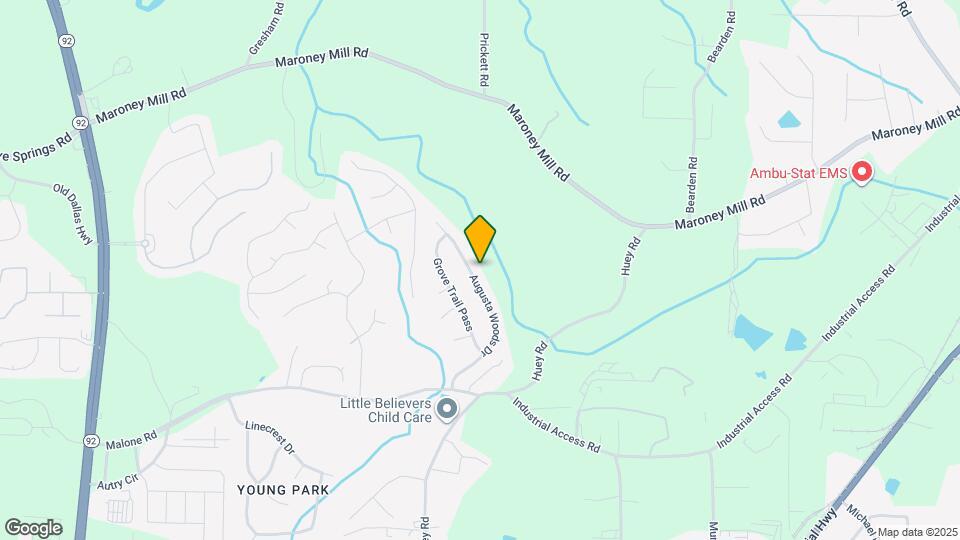 1050 Augusta Woods Dr Map and Location Details