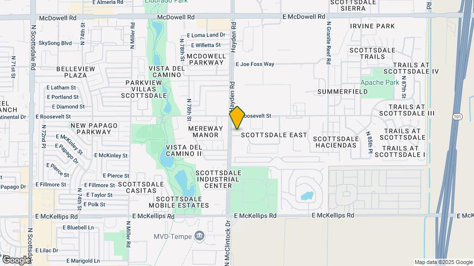 8030 E Garfield St Map and Location Details