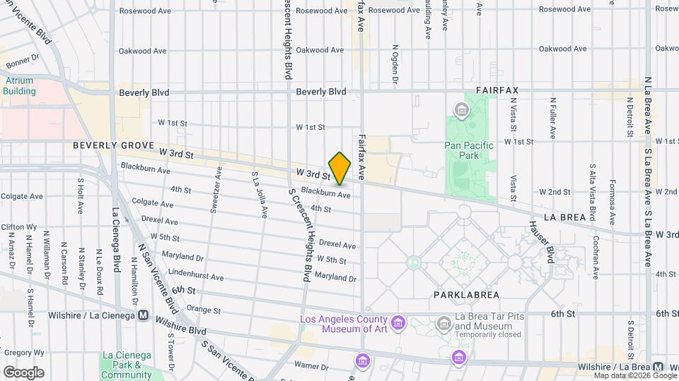 7941 Blackburn Ave Map and Location Details