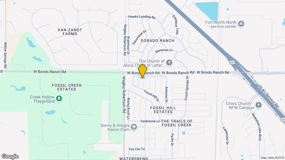 10621 Big Oak Dr Map and Location Details