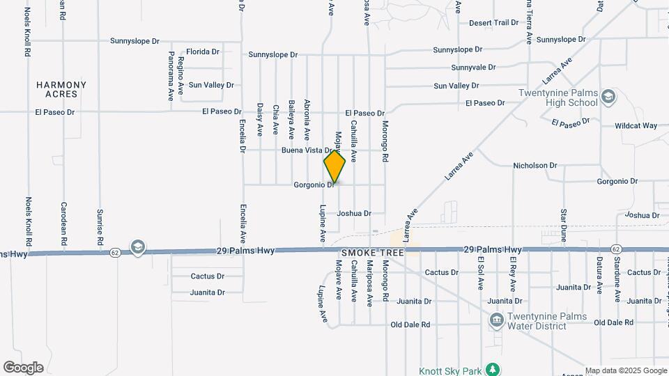 6326 Mojave Ave Map and Location Details