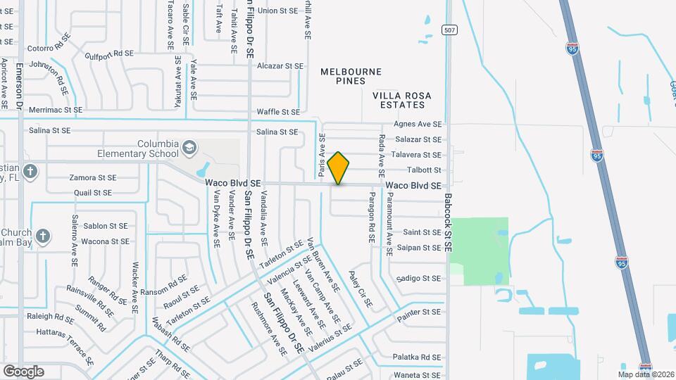 1480 Waco Blvd SE Map and Location Details