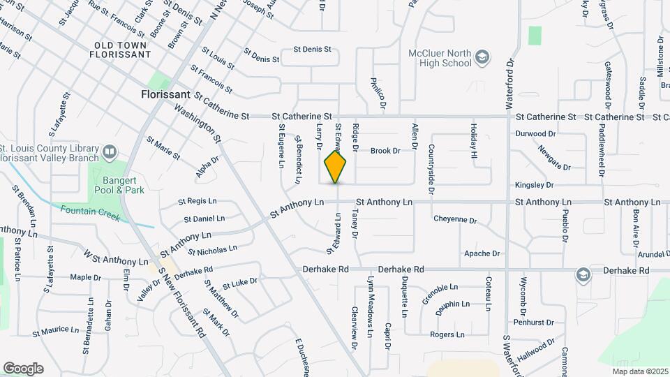 315 St Edward Ln Map and Location Details