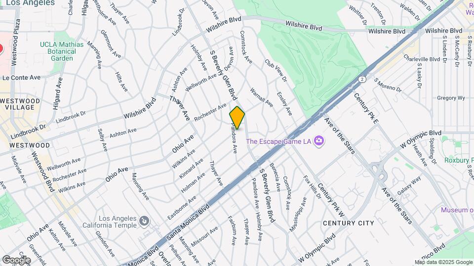 1522 Pandora Ave Map and Location Details