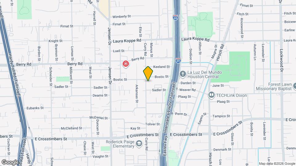 8318 Curry Rd Map and Location Details