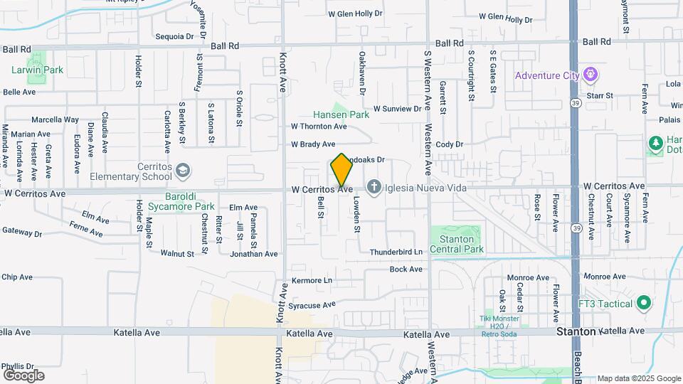 7192 Cerritos Ave Map and Location Details