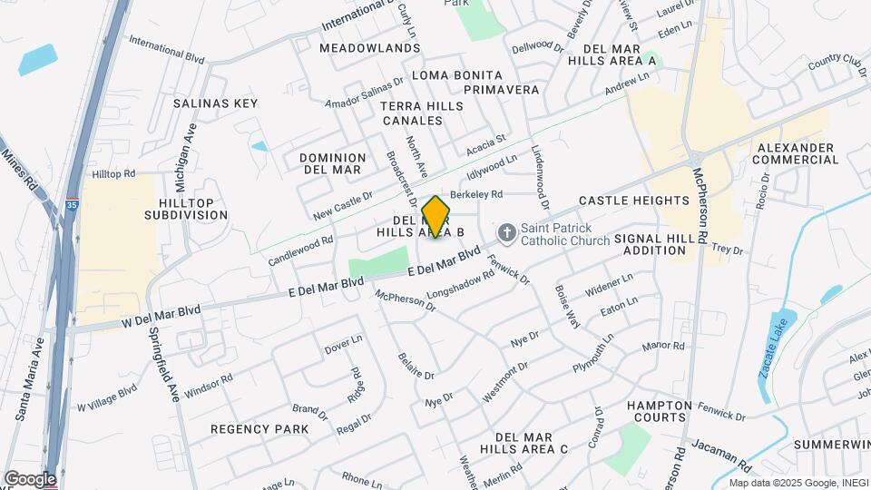 407 Amhurst Dr Map and Location Details