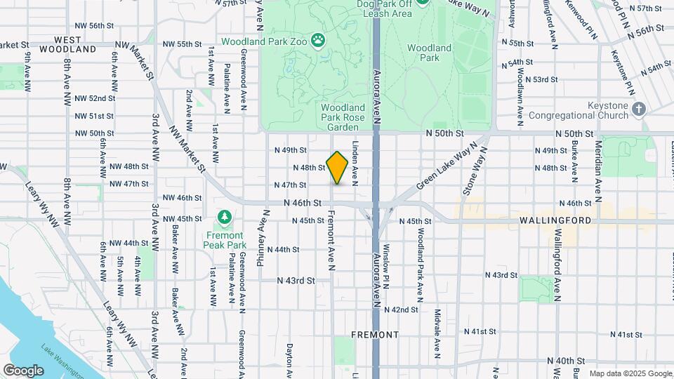 4618 Fremont Ave N Mapa y Detalles de la Ubicación