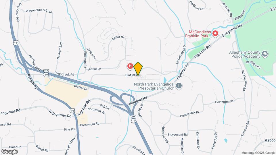 527 Cooper St Map and Location Details