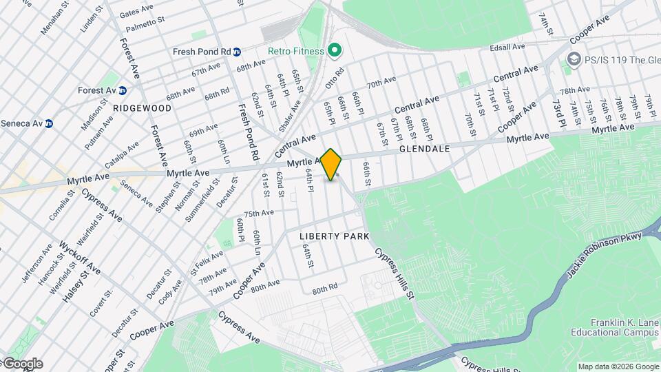 7419 64th Ln, Unit 1 Map and Location Details