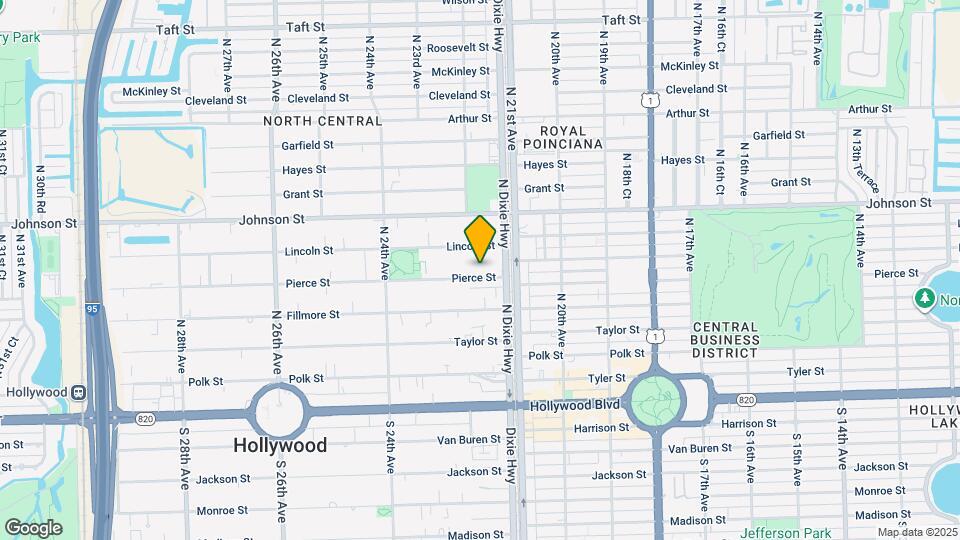 2145 Pierce St Map and Location Details