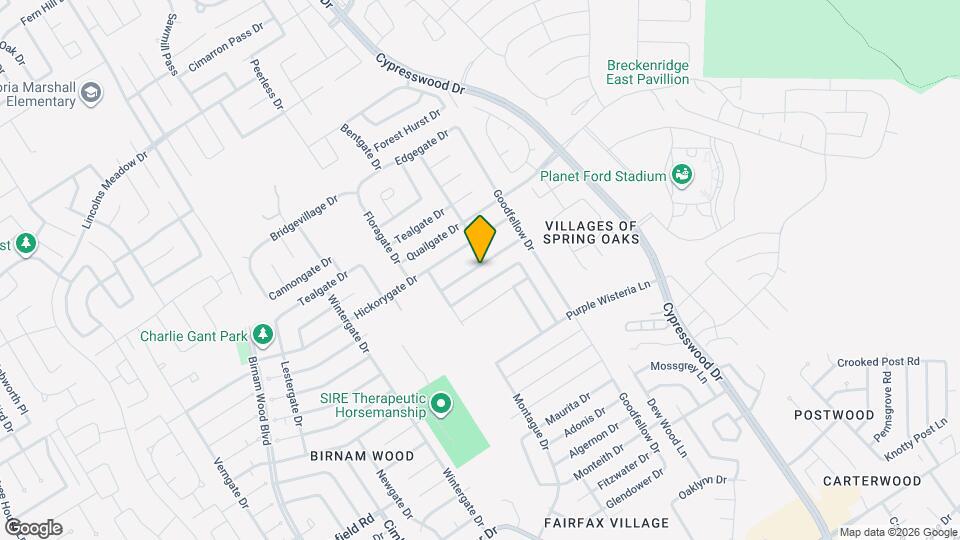 4914 Giant Sequoia Way Map and Location Details