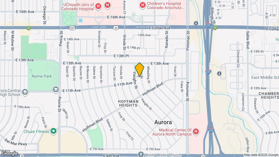 1149 Victor St Mapa y Detalles de la Ubicación