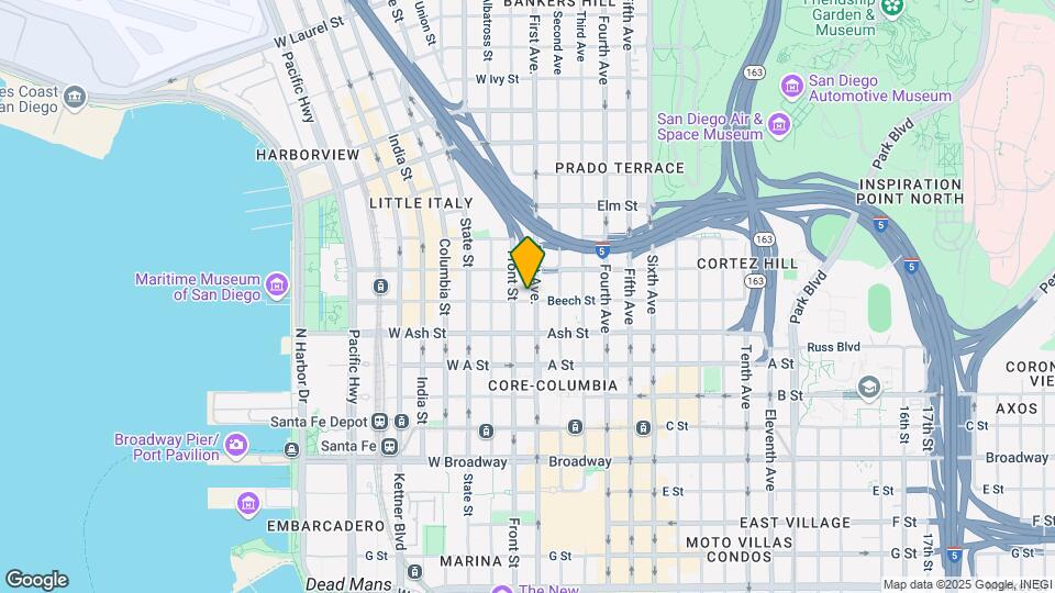 1501 Front St Mapa y Detalles de la Ubicación