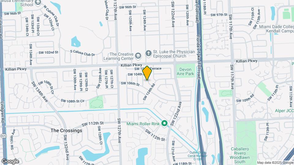 10520 SW 124th Ave Map and Location Details