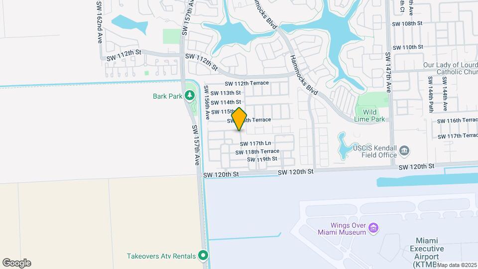 11666 SW 154th Ct Map and Location Details