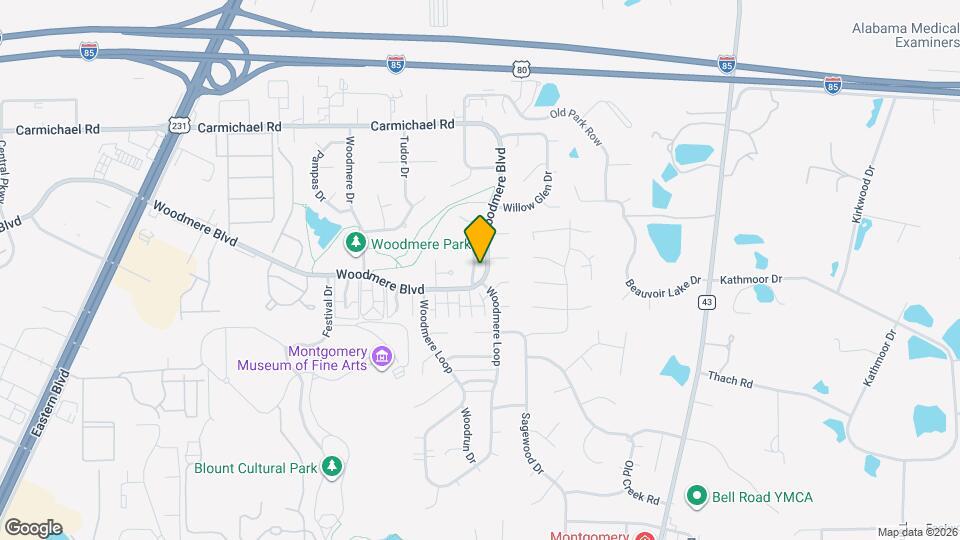1525 Westminster Dr Map and Location Details