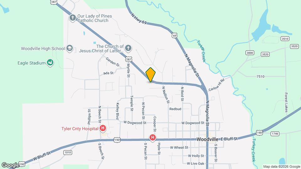 709 Pine St Map and Location Details