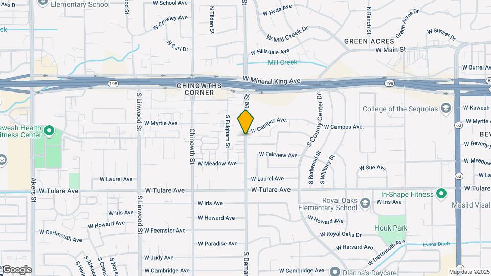 815 S Demaree St Mapa y Detalles de la Ubicación