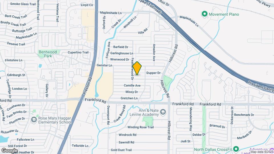 6611 Mimms Dr Map and Location Details