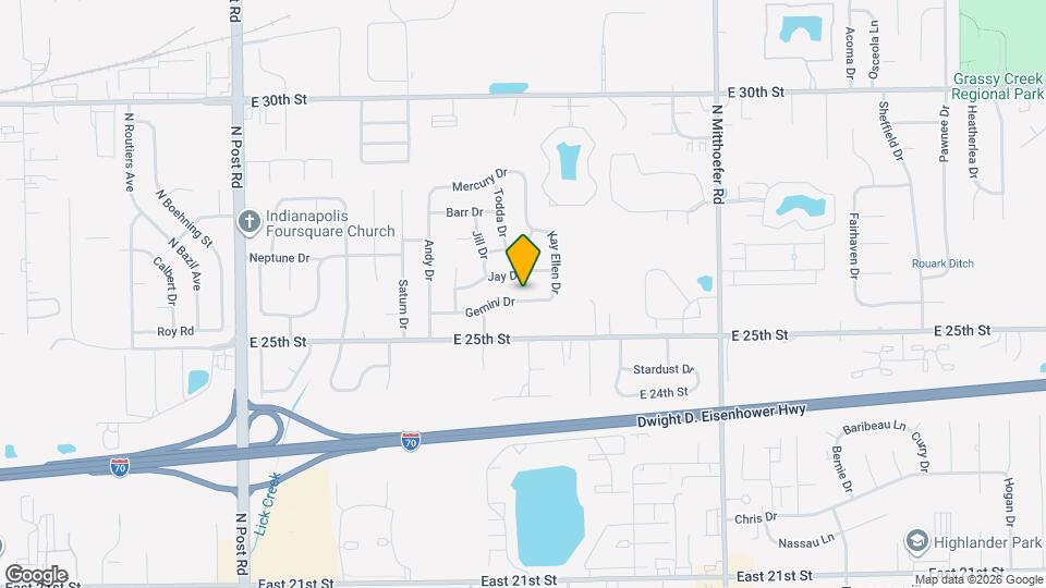 9570 Gemini Dr Mapa y Detalles de la Ubicación