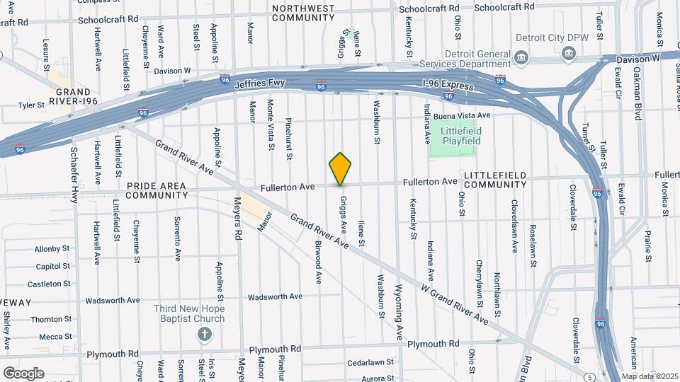 12365 Griggs St Map and Location Details