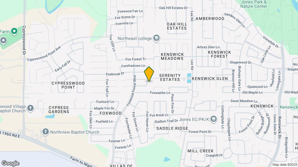 20510 Fox Haven Ln Map and Location Details