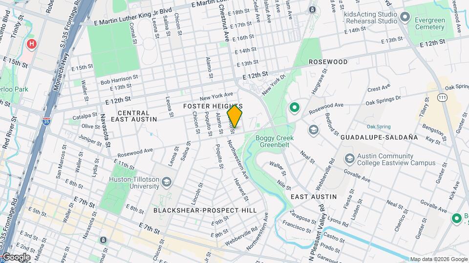 2200 Rosewood Ave Map and Location Details
