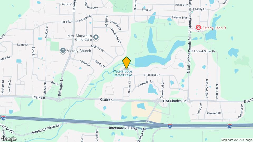 5343 Godas Cir Map and Location Details
