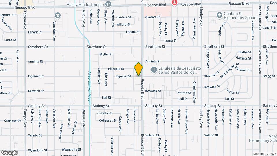 7749 Reseda Boulevard Map and Location Details