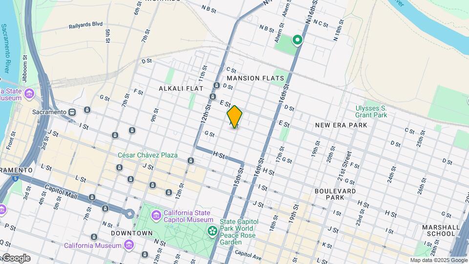 610 14th St Map and Location Details