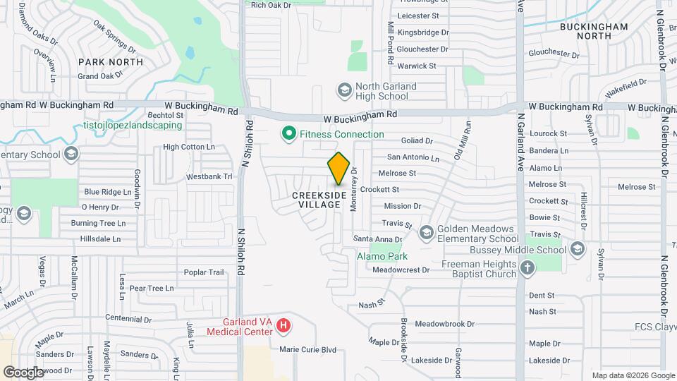 1418 Jennifer Dr Map and Location Details