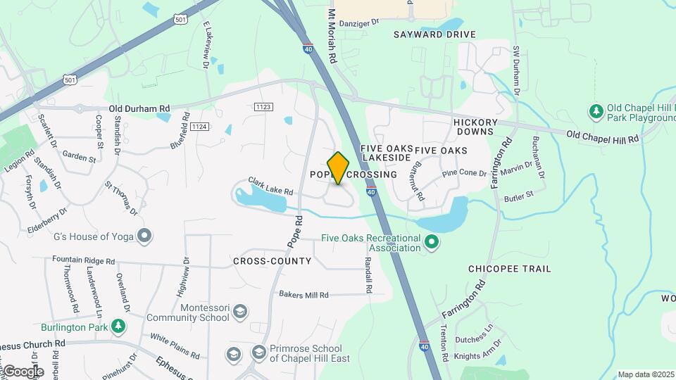 2 Crystal Oaks Ct Map and Location Details